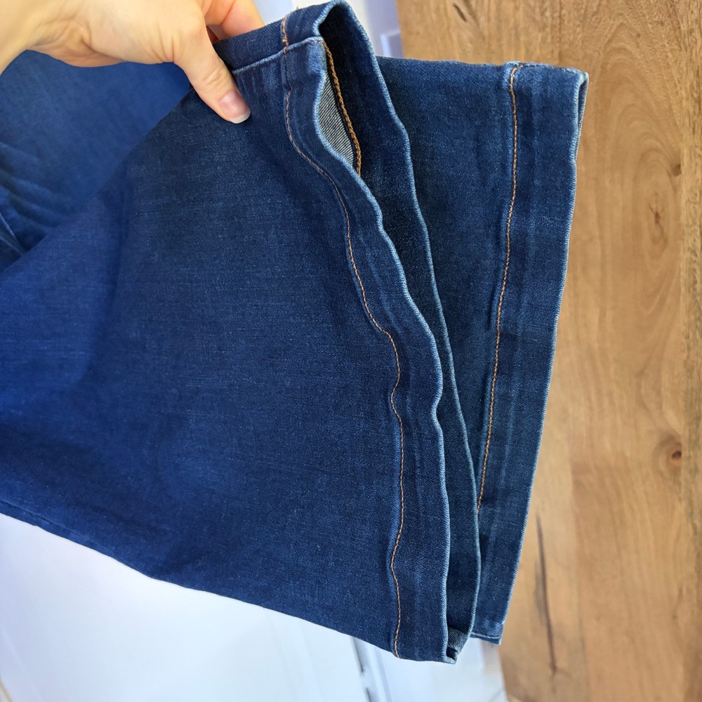Lane Bryant Plus Size 22 High Rise Pull On Bootcut Jeans Dark Wash Blue - Picture 6 of 10
